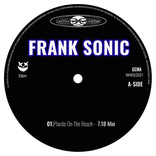 WAREHOUSE RECORDS DJ DAG & Frank Sonic BLUE VINYL EDITION Wh03/21 – Bild 2