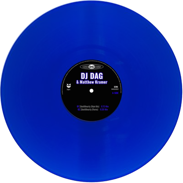 WAREHOUSE RECORDS DJ DAG & Frank Sonic BLUE VINYL EDITION Wh03/21